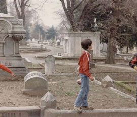 At the Old City Cemetery, 1984