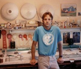 Downstairs workroom, 1986