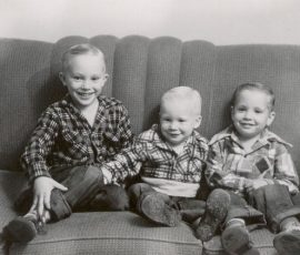 Stan, Jon and Mike, 1953