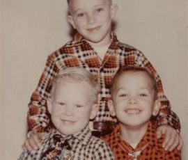 Stan, Jon and Mike 1954