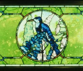"Jay in Foxgloves" 1981