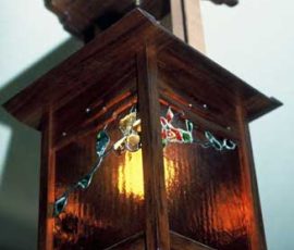 Greene and Greene Style Lamp" 1996