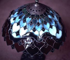 "Hot Glass lampshade" 1979